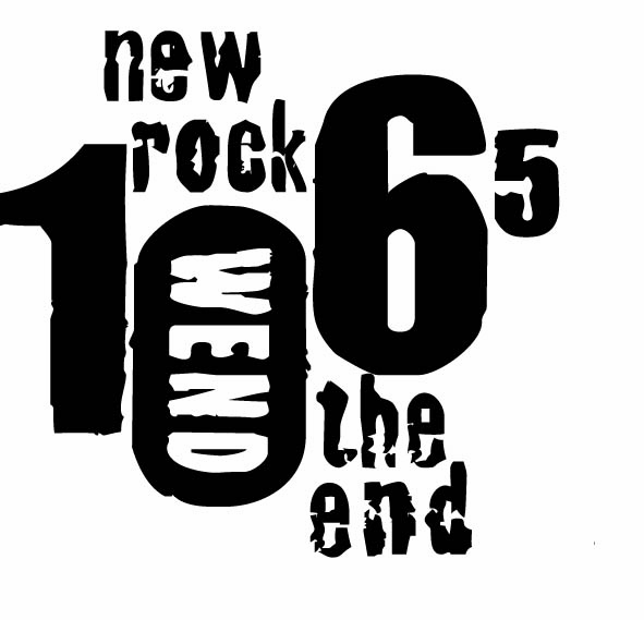 106.5 The End Logo